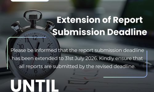 Extension of Report Submission Deadline