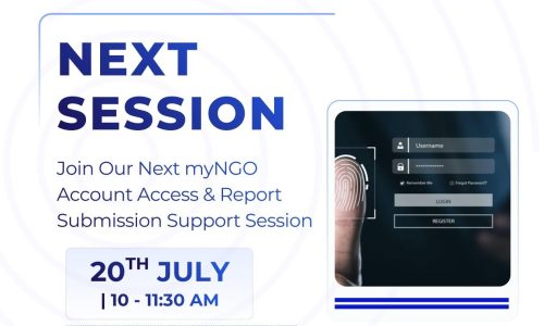 myNGO Account Access and Report Submission Support Session